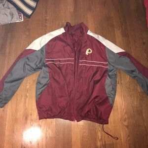 Vintage Washington redskins size XL windbreaker