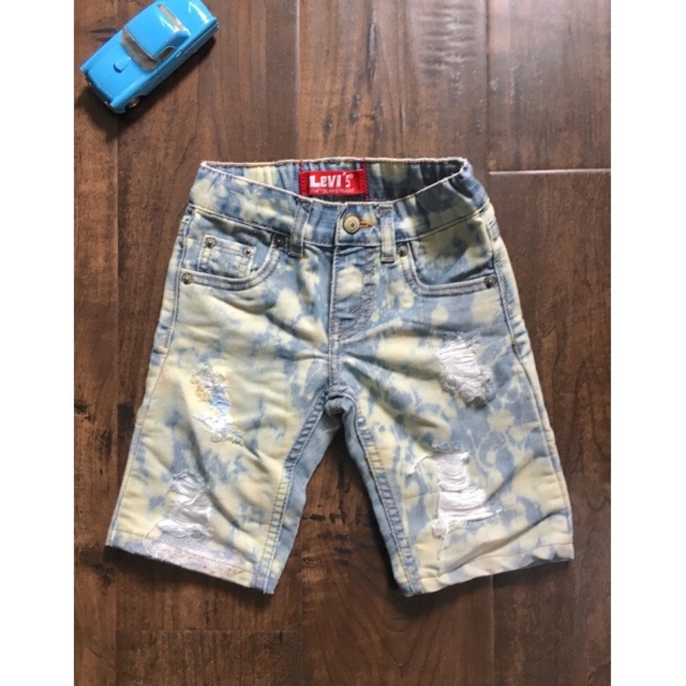 Boys' Acid and Distressed 514 Levi's Shorts 4 REG