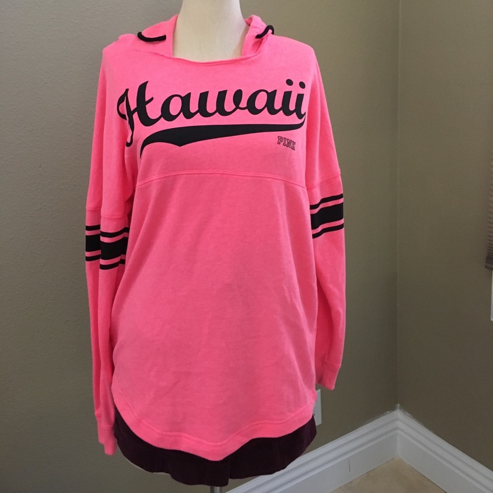 Pink brand hoodie
