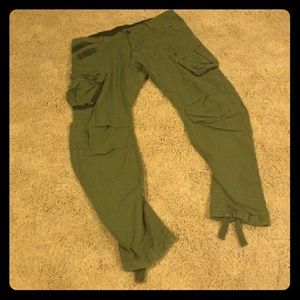 Cargo Loose Tapered Pants
