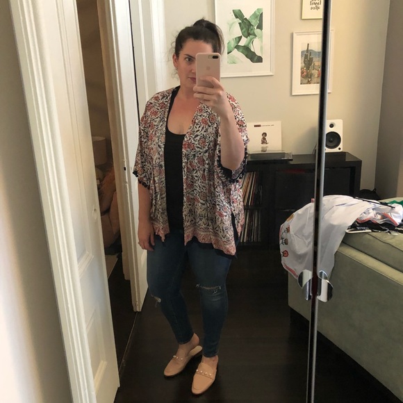 Umgee Tops - Umgee Pom Pom Kimono