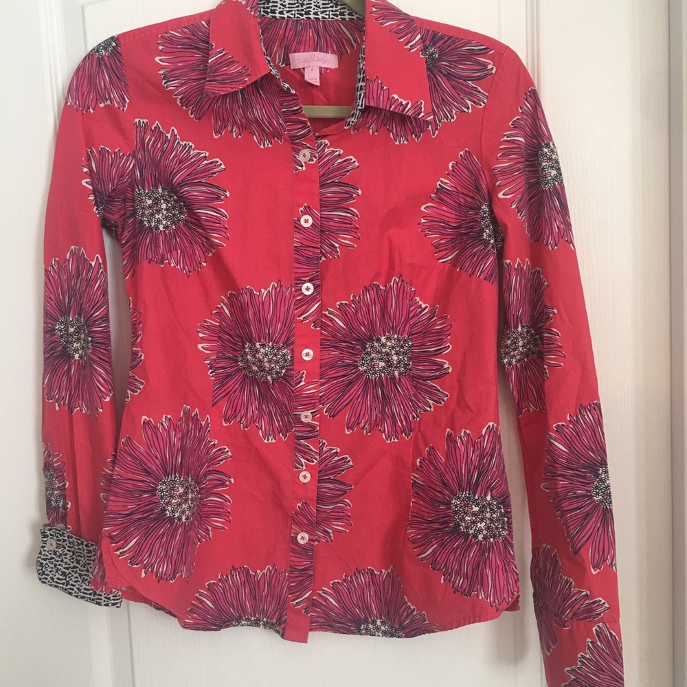 NWOT Lilly Pulitzer Blouse  size 4