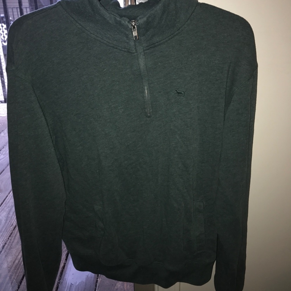 PINK 1/4 zip pullover