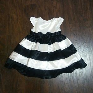 Black and white dress