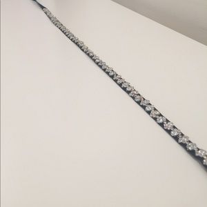 Bling Belt with Black Satin Ribbon Backing