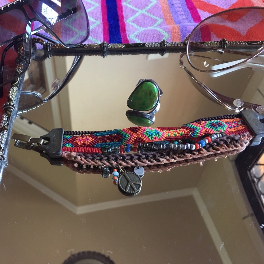 Authentic Mexican mineral and sterling silver.
