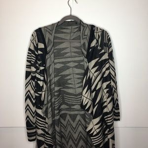 Aztec Print Cardigan