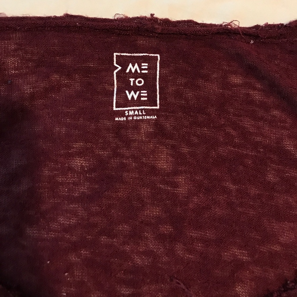 Soft maroon Top - Picture 2 of 2