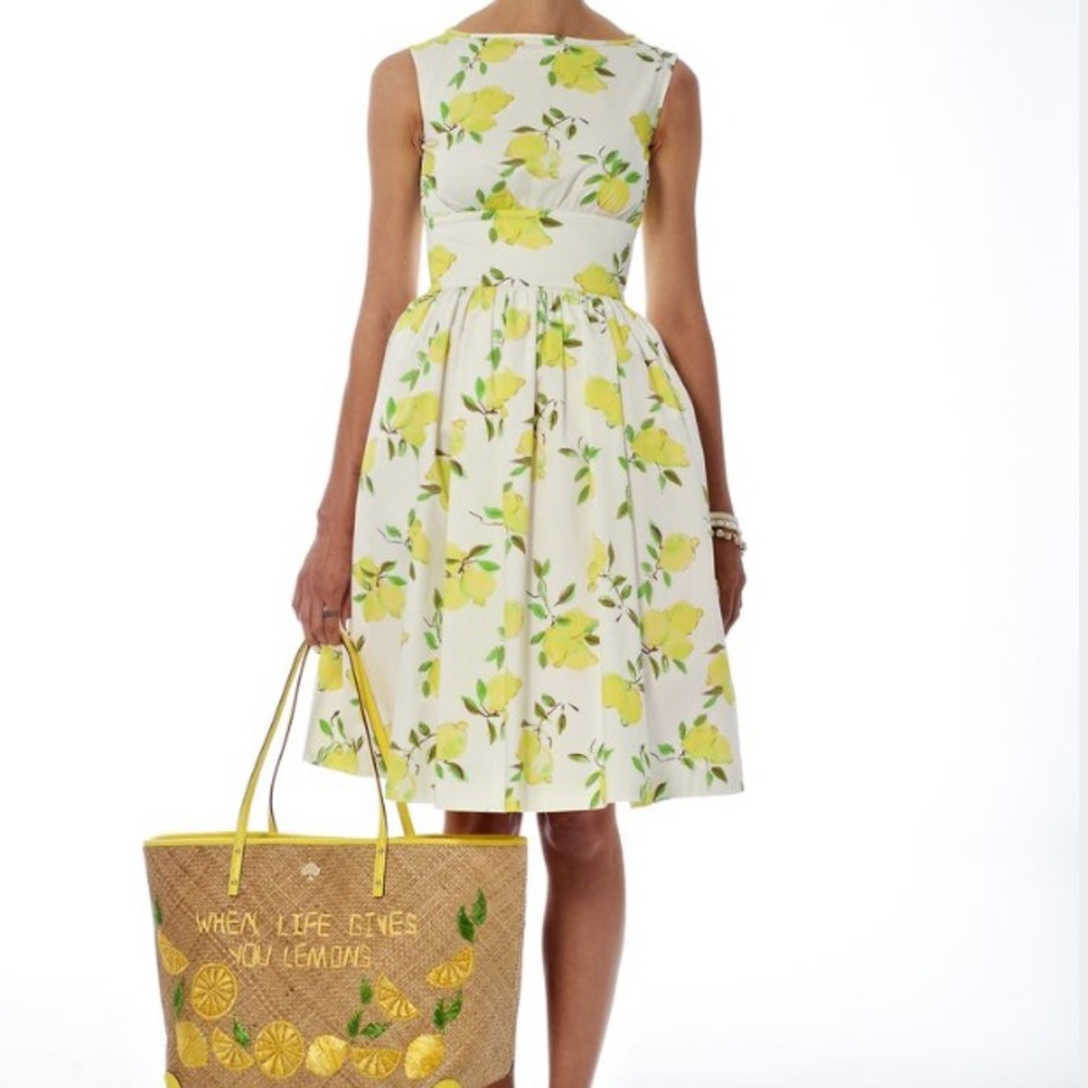 Kate Spade lemon dress