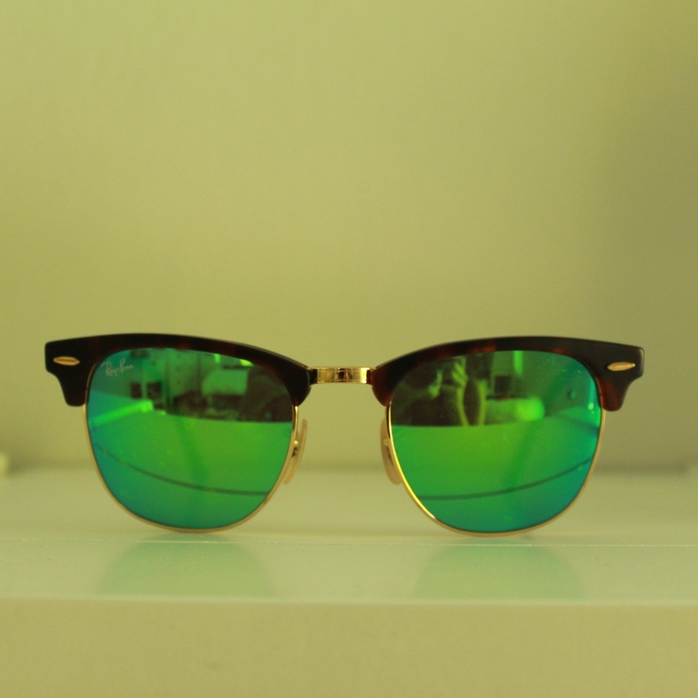 Ray-Ban Clubmaster Mirror Sunglasses
