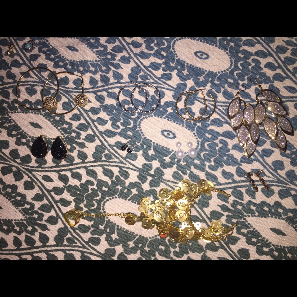 Gold/silver/pearls jewelry haul