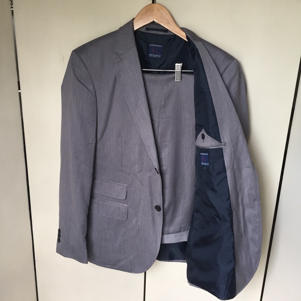 NWOT Goodale Grey 2-Piece Suit