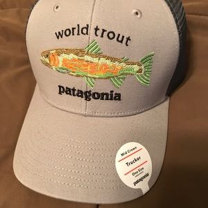 world trout patagonia hat