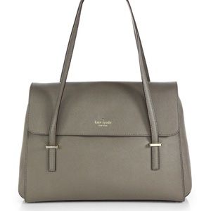 Kate Spade Luciana Bag, Cliff Grey, One Size