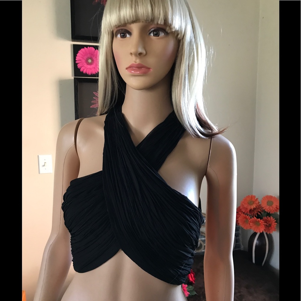 Tracee Crossover Halter Tank