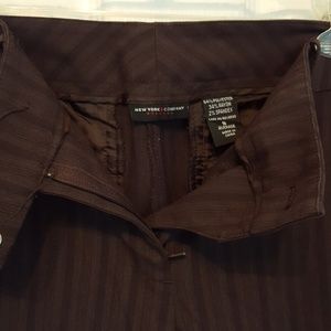 Brown dress pants