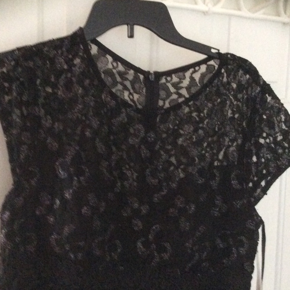 Black mother of the bride dress.