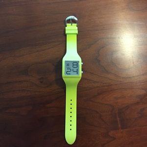 Sports rubber watch