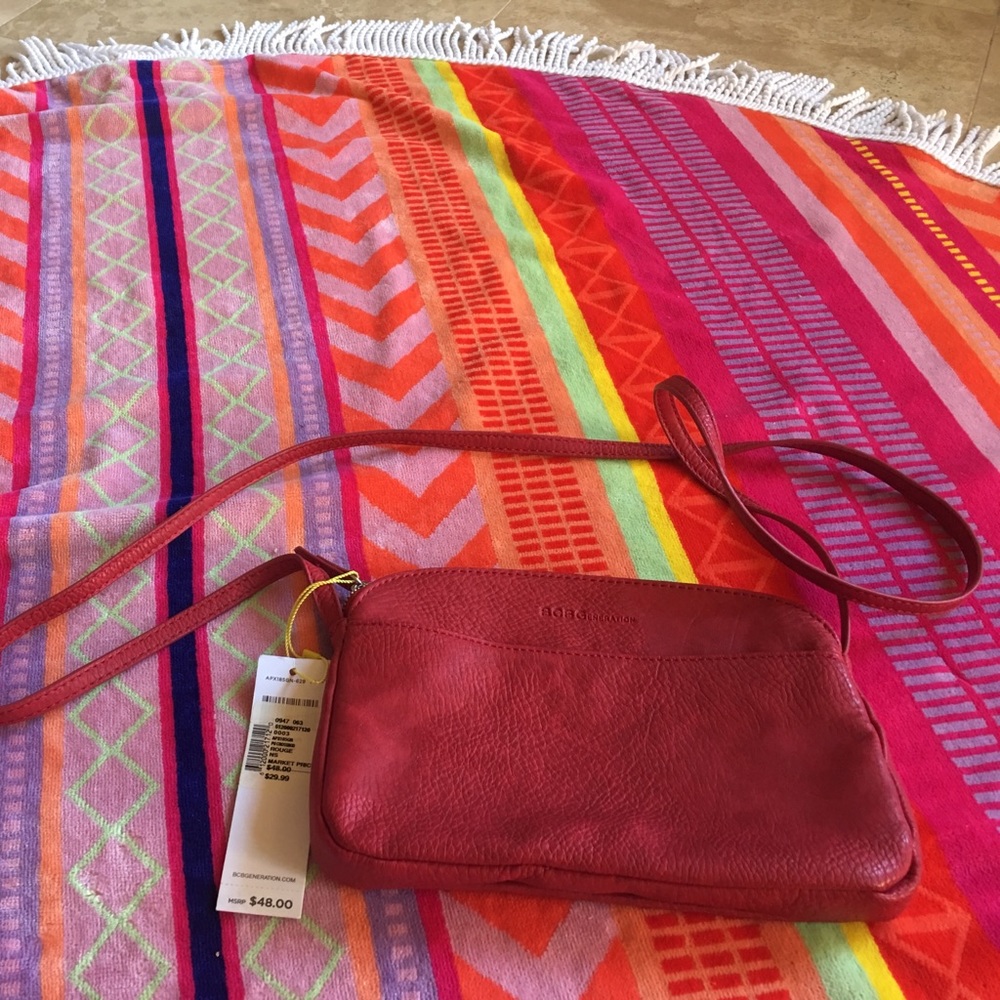 Bcbg red purse
