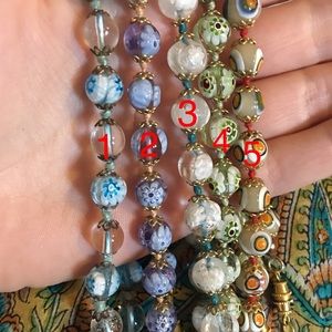 NECKLACE BUNDLE! Venetian glass beads