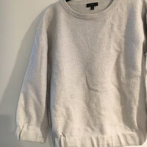 Jcrew Oversized Wool Sweater in Grey