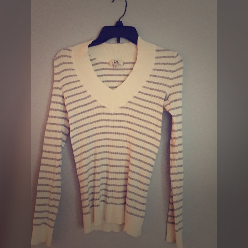A proper and dressy sweater.