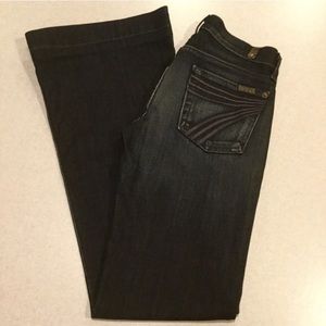 7 FAMK DOJO Jeans size 25 inseam 32