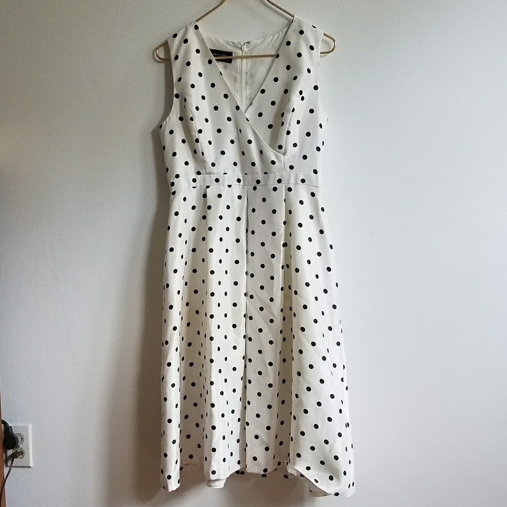 Polka dot party dress