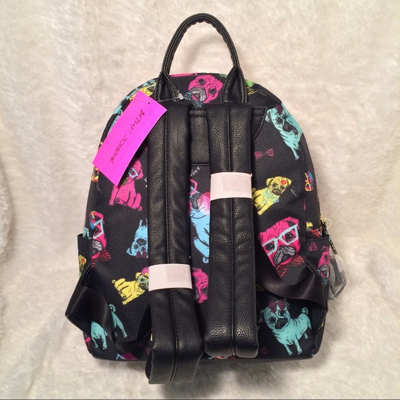 NEW Rare Betsey Johnson Pug Backpack - Picture 2 of 6