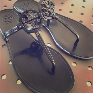 Tory Burch jelly slides