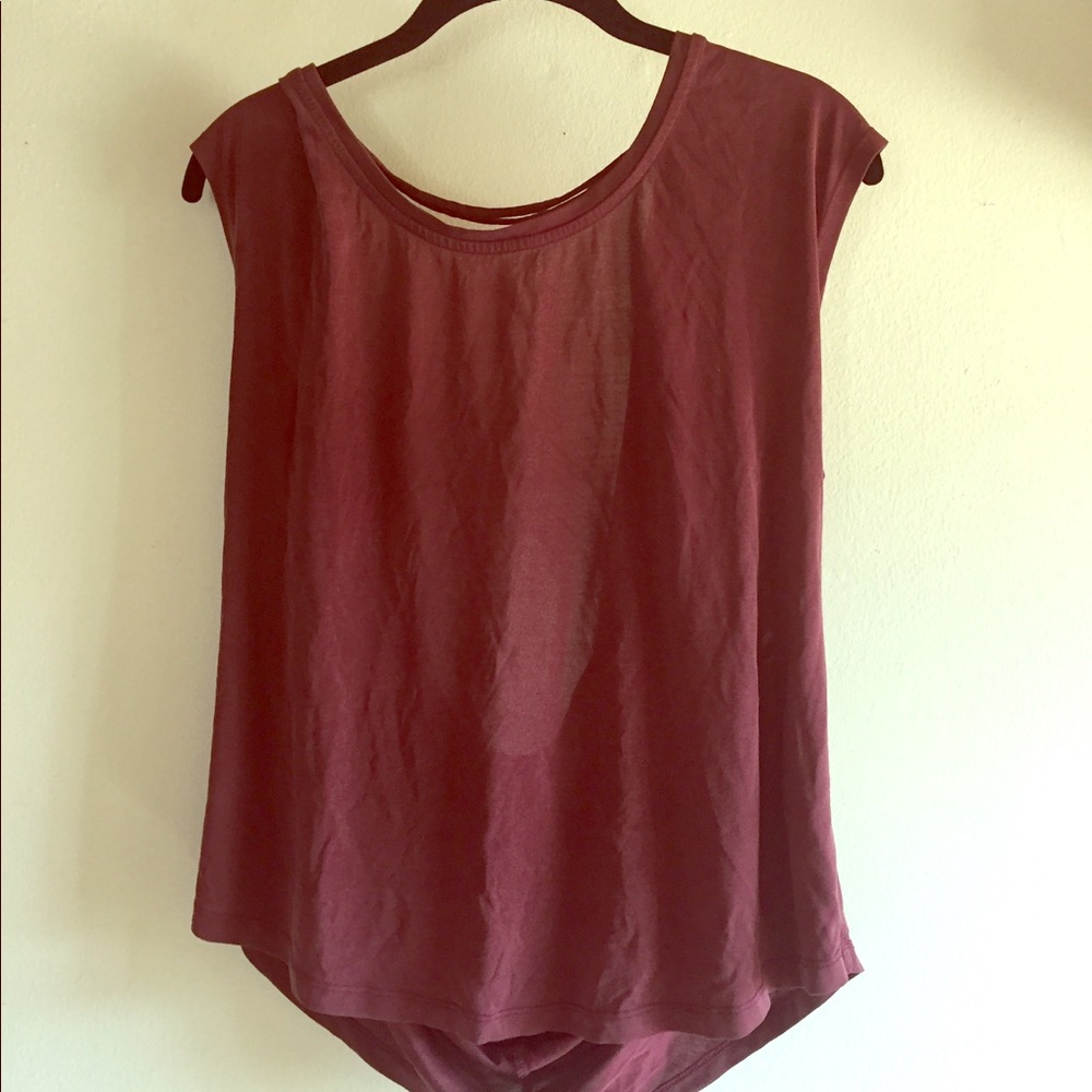 Women's Naked Zebra open back top
