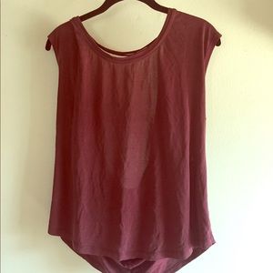 Women's Naked Zebra open back top