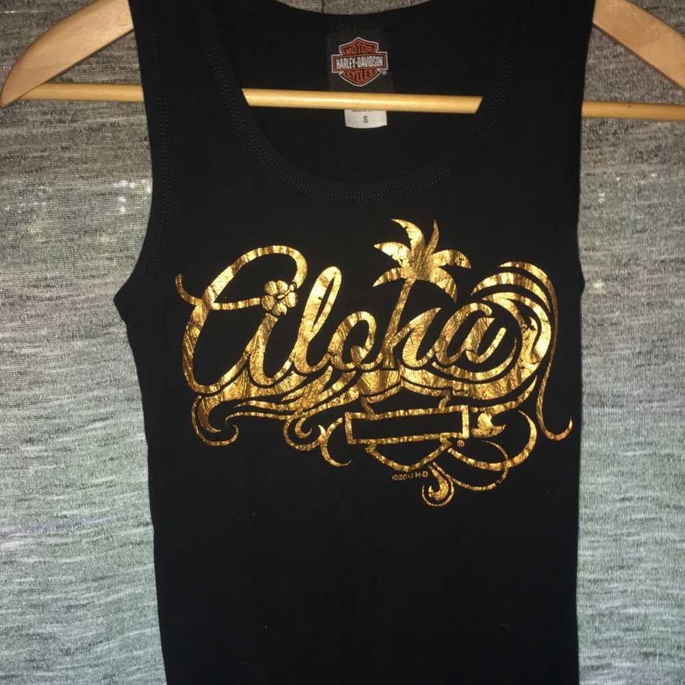 Hawaii Harley Davison tank