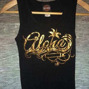 Hawaii Harley Davison tank