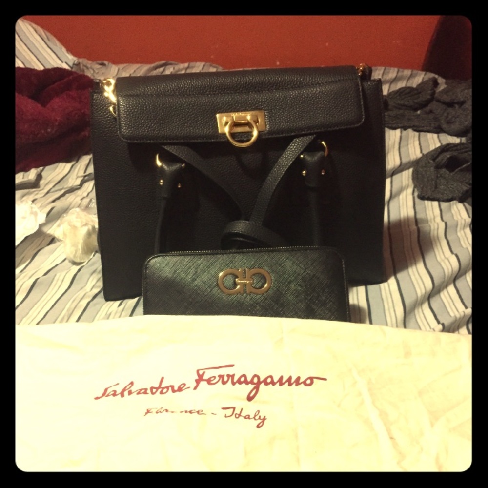 2 Salvatore Ferragamo bags