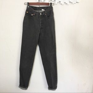 Vintage Levi's tapered 501s