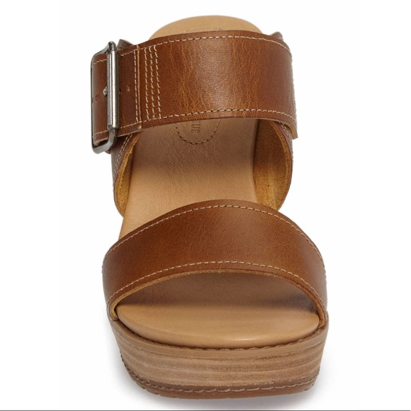 Timberland Brenton Buckle Slide Sandal Tan Brown - Picture 6 of 8