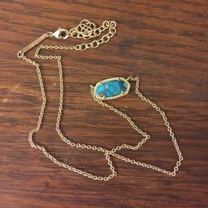 Turquoise Kendra Scott necklace