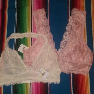 Final Price! Free People Bralette Set