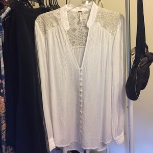 Free People long sleeve blouse
