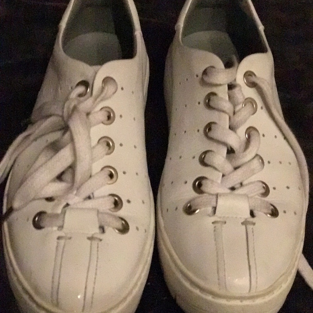 Rag & Bone Linden Leather Platform Sneakers - Picture 6 of 8