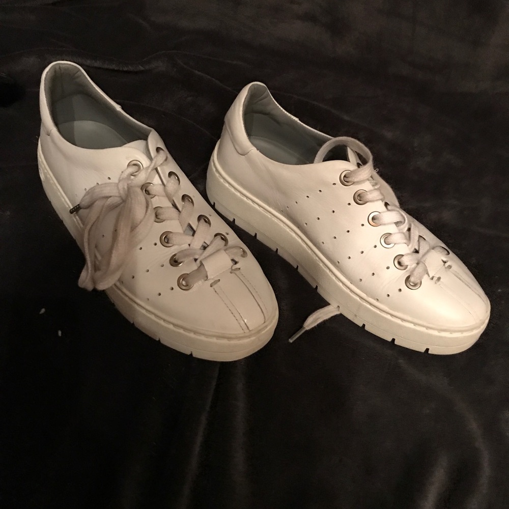 Rag & Bone Linden Leather Platform Sneakers - Picture 7 of 8