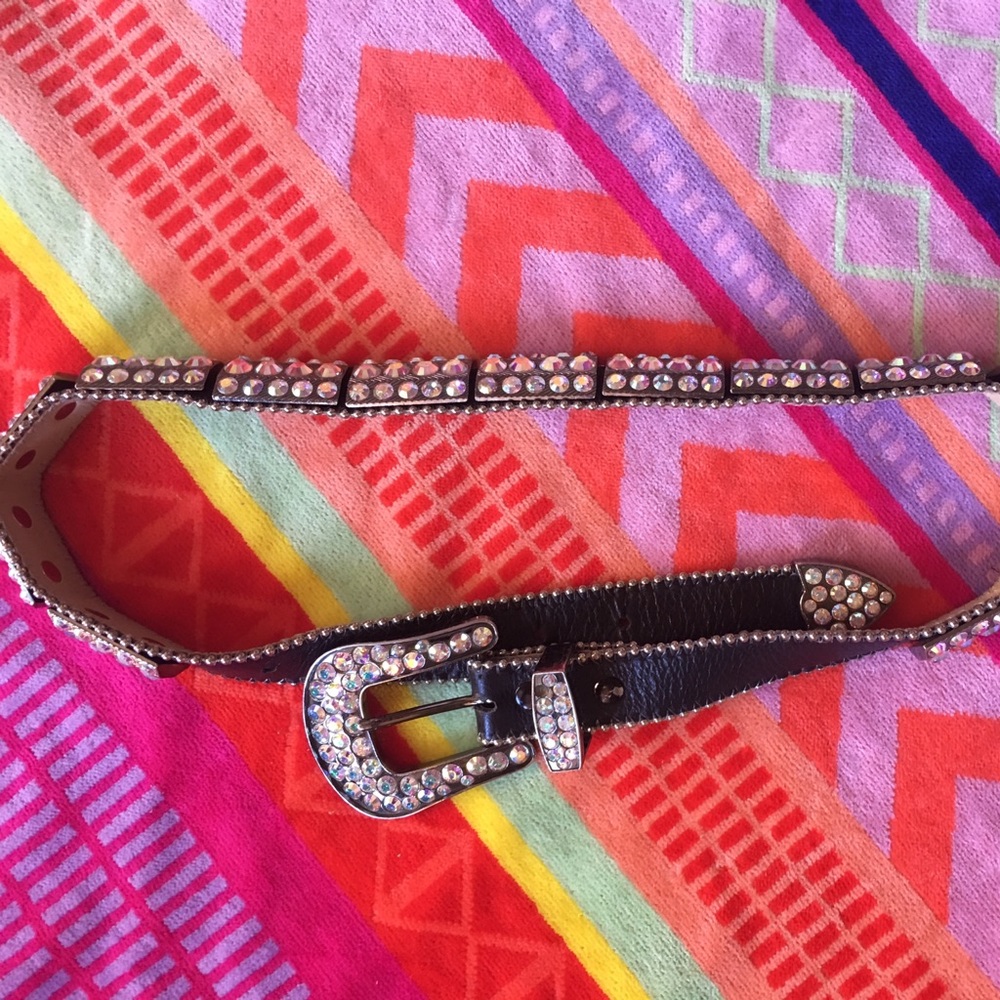 Rhinestone belt