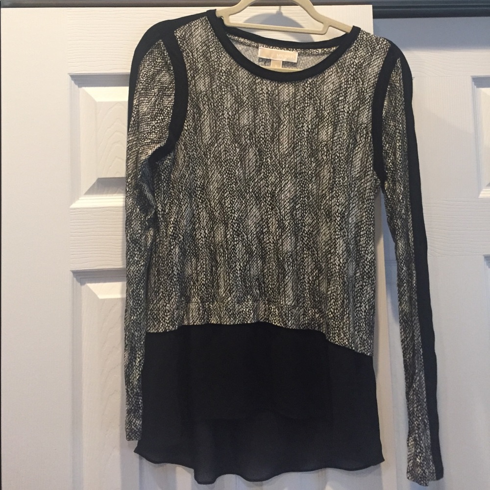 Brand New Michael Kors Long Sleeve Shirt