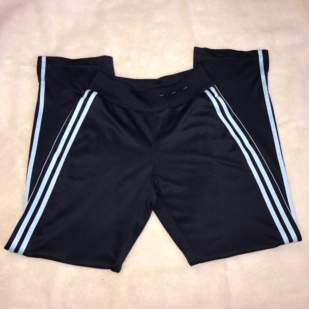 Navy blue adidas pants size small