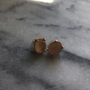 Kate spade blush crystal earrings