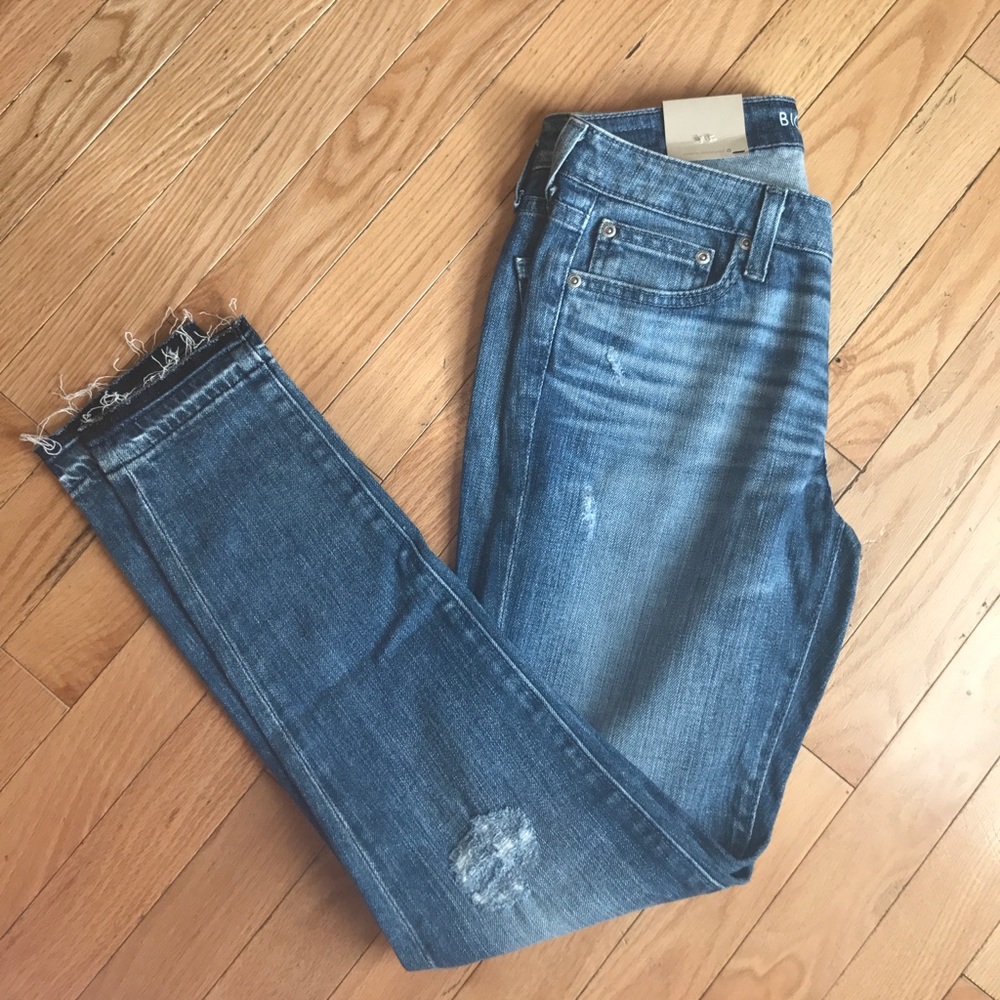 Distressed big star jeans