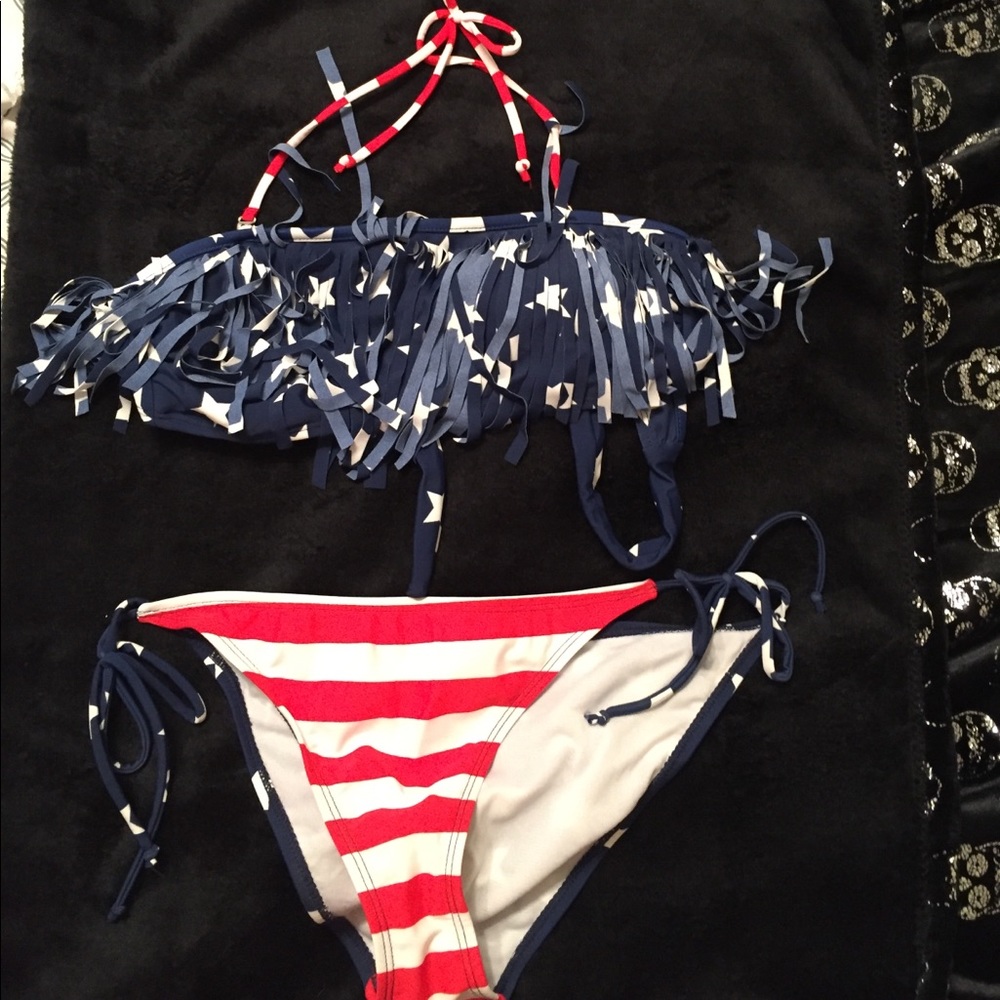 Flag bikini