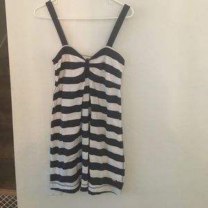 Victoria Secret Pink Sun Dress. Navy/White.