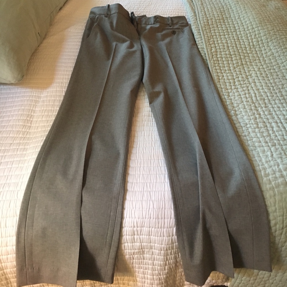 BCBG grey dress pants - worn twice